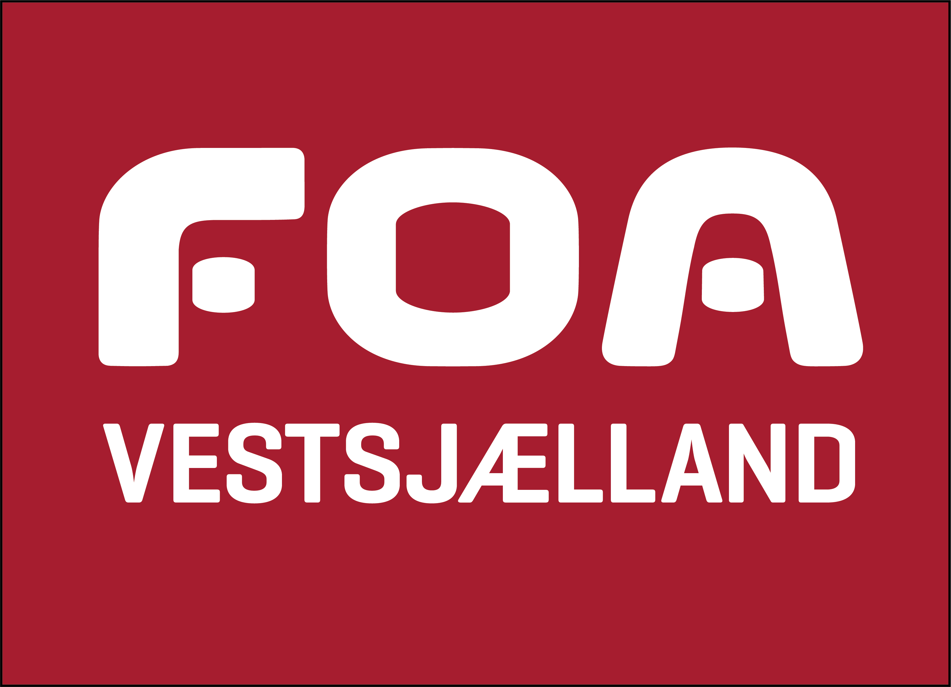 FOA Vestsjælland Logo - kontakt os